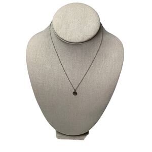 Frederic Duclos 925 Sterling Silver Initial B Pendant Necklace Minimalist F11-12
